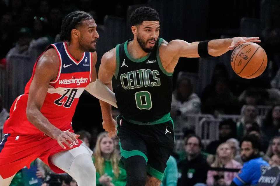 7M比分-交锋11连胜！绿军送奇才11连败 塔图姆20+14+7特雷杨复出全败